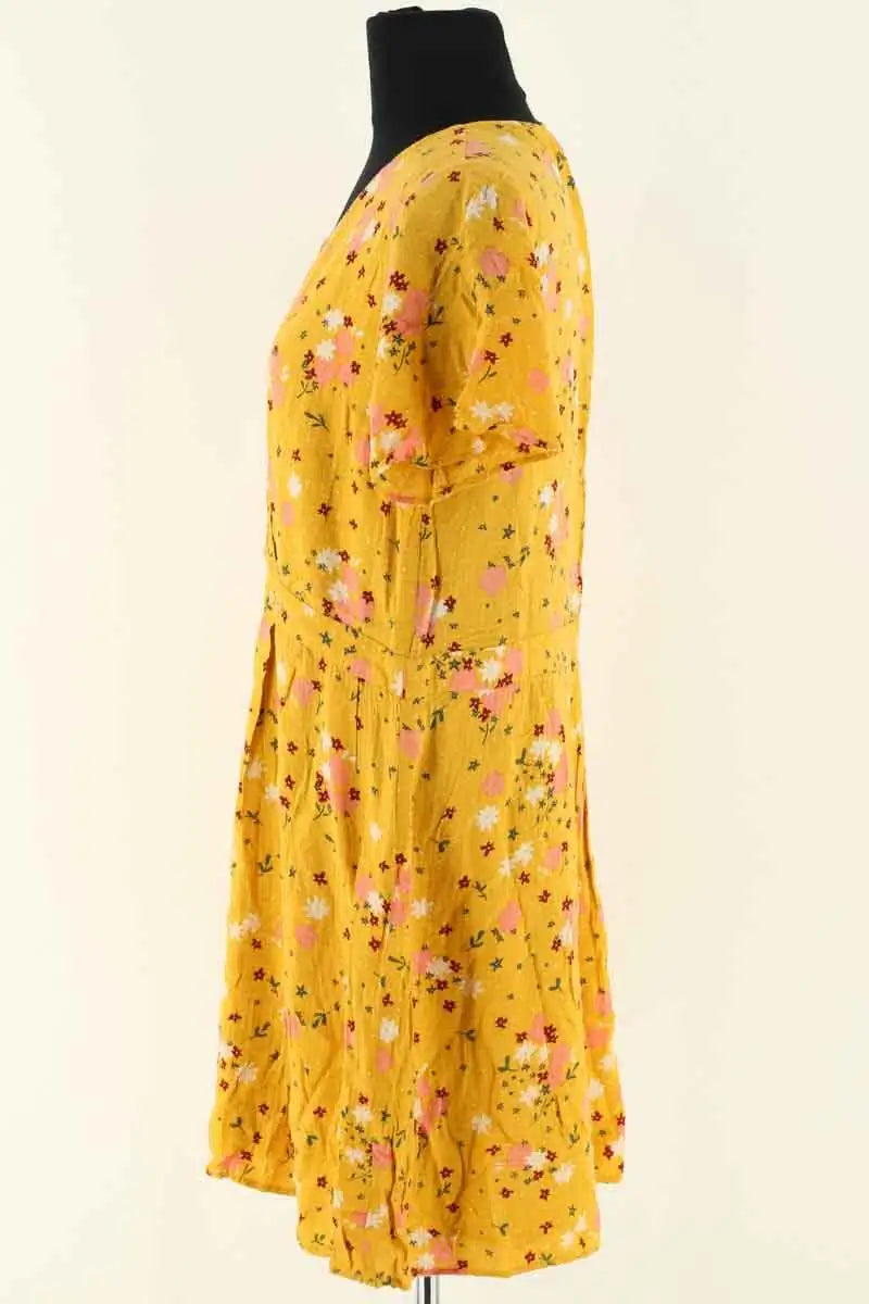 Robe Des Petits Hauts Romea Jaune en Synthétique