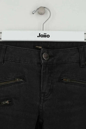 Jean slim Maje Anthracite en Coton