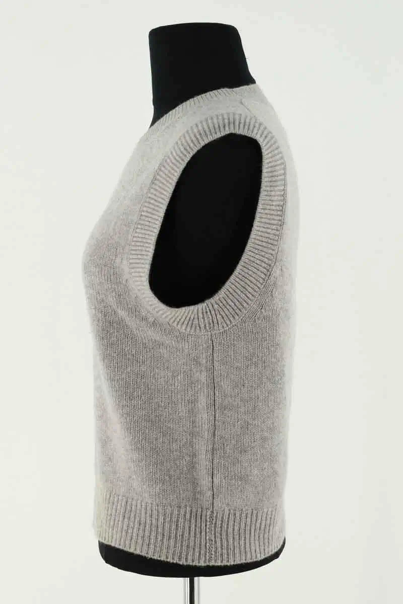 Pull Eric Bompard Gris en Cachemire