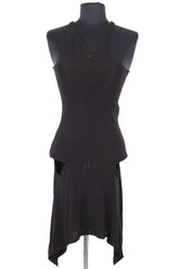Robe Courrèges Noir en Viscose, taille XS - Seconde Main