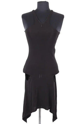 Robe Courrèges Noir en Viscose, taille XS - Seconde Main