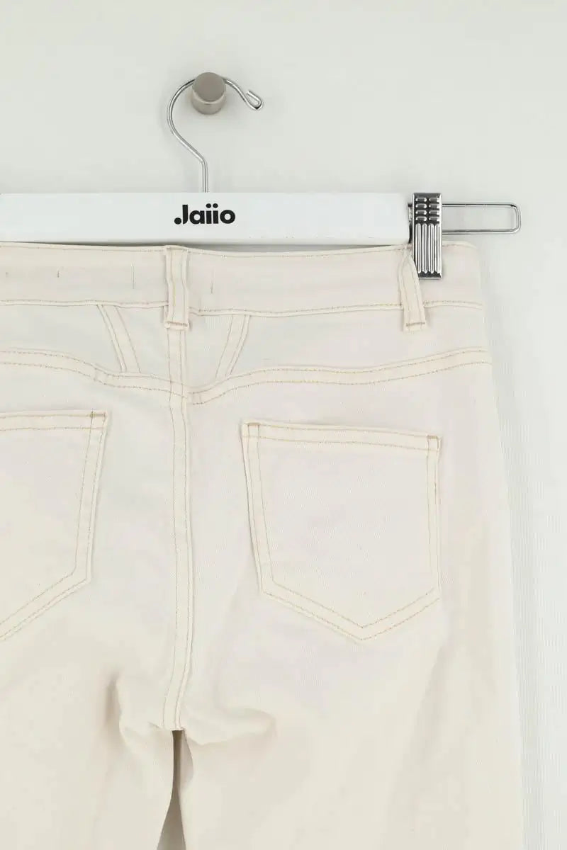 Jean droit Closed Beige en Coton