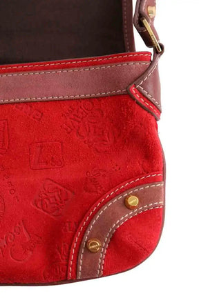 Sac porté épaule Loewe 160 anniversaire 2006 Rouge en Cuir