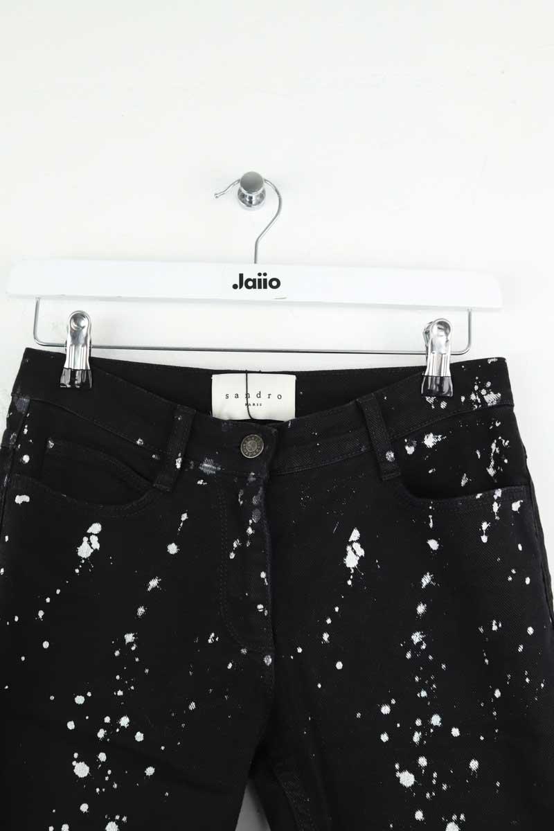 Jean slim Sandro  Noir