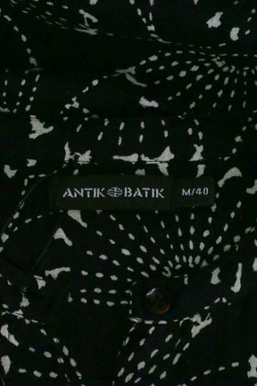 Chemise Antik Batik Noir en Coton