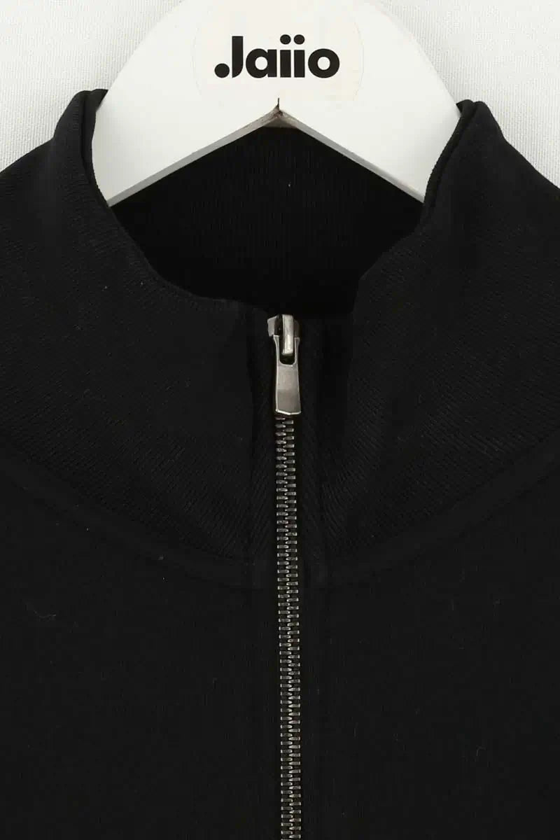 Gilet Majestic Filatures Noir en Coton