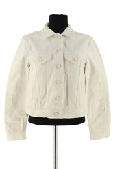 Veste Closed Blanc en Coton, taille S - Seconde Main