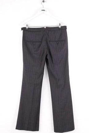 Pantalon droit Theory Anthracite en Laine