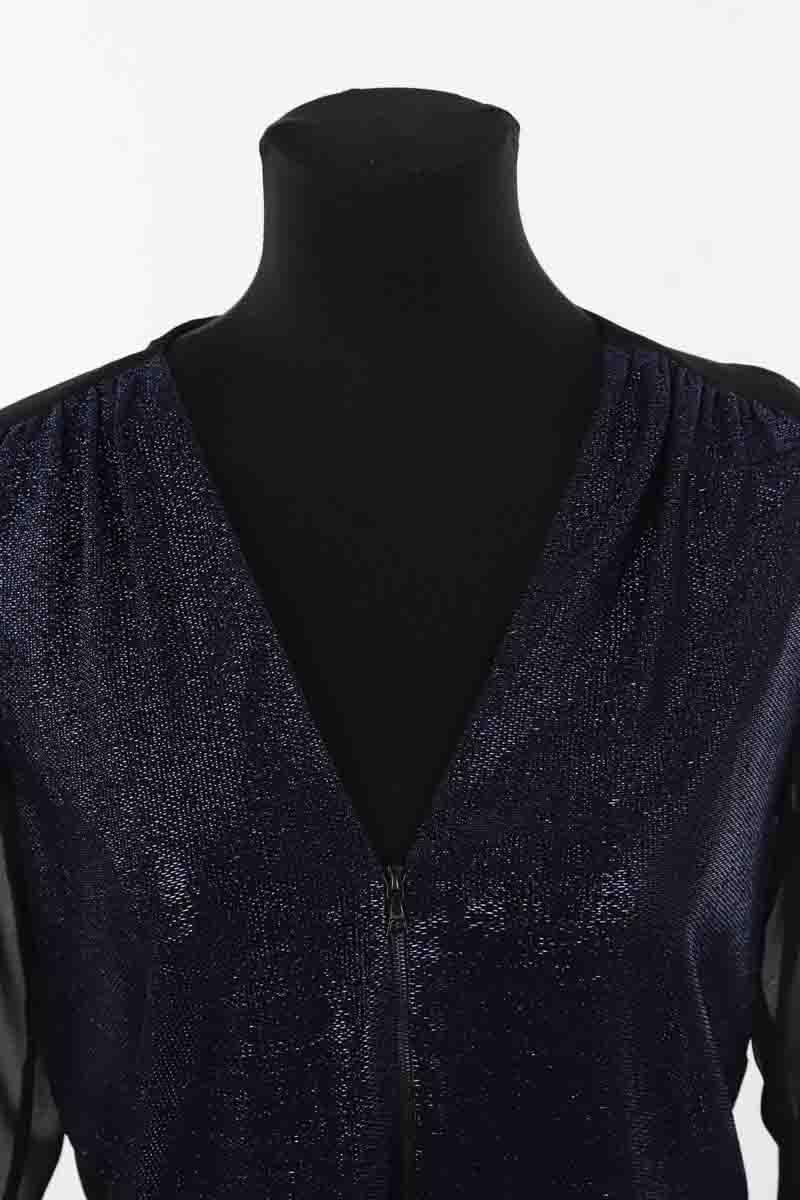 Blouse Sandro  Bleu