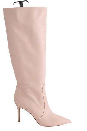 Bottes Gianvito Rossi Beige en Cuir, taille 37 - Seconde Main