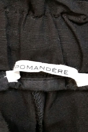 Pantalon droit Pomandère  Noir