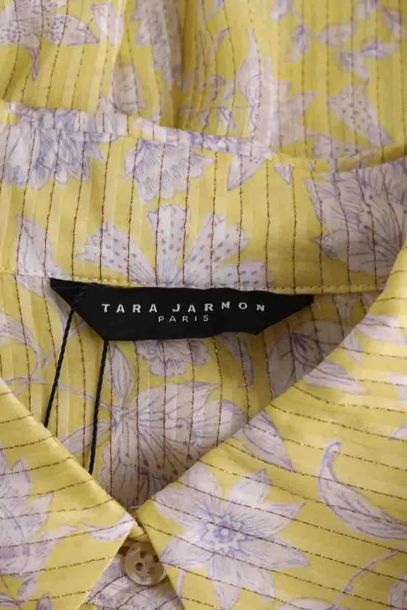 Chemise Tara Jarmon Jaune en Viscose