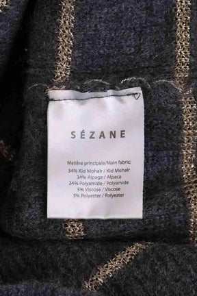 Pull Sézane Gris en Laine