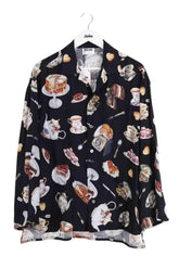 Chemise Moschino Noir en Soie, taille S - Seconde Main