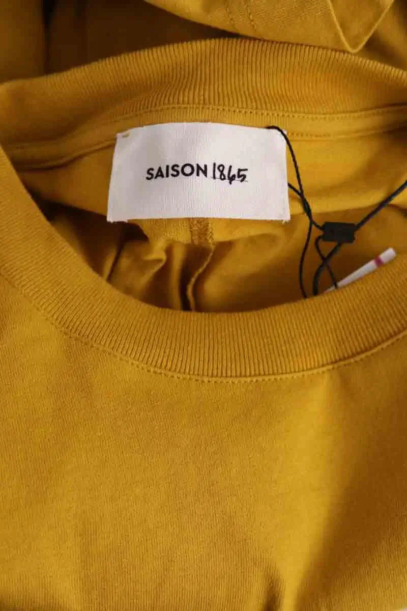 T-shirt Other Brand Jaune en Coton
