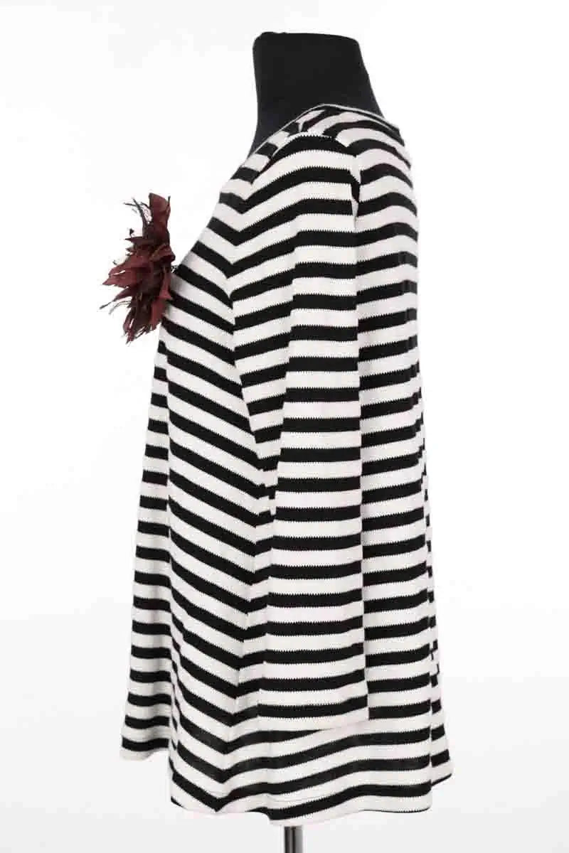 Top Marella Noir en Coton