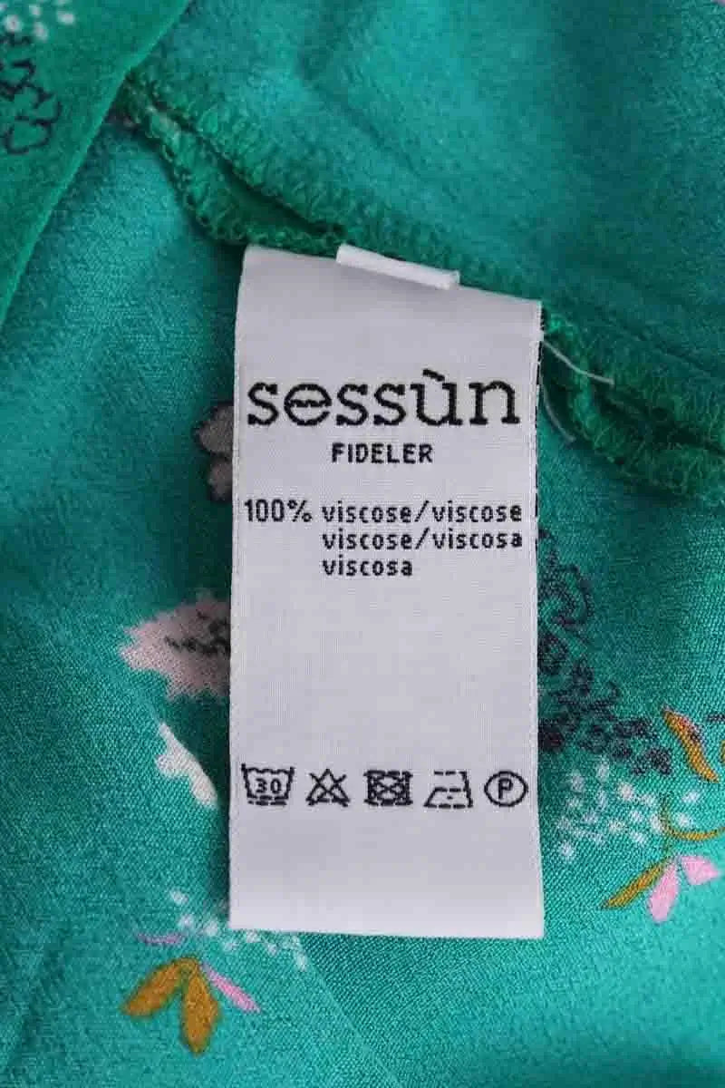 Blouse Sessun Vert en Viscose