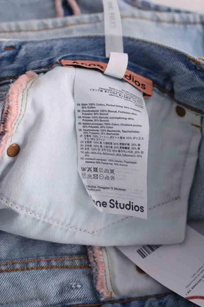 Mini jupe Acne Studios Bleu en Coton