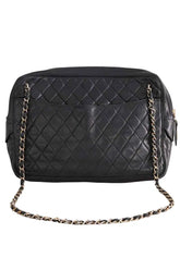Sac porté épaule Chanel Camera Noir en Cuir - Seconde Main