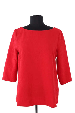 Blouse Claudie Pierlot Rouge en Synthétique, taille S - Seconde Main