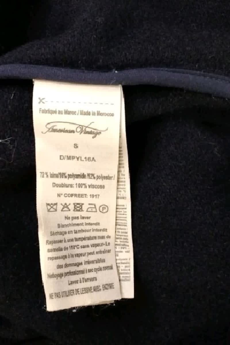 Veste American Vintage  Noir