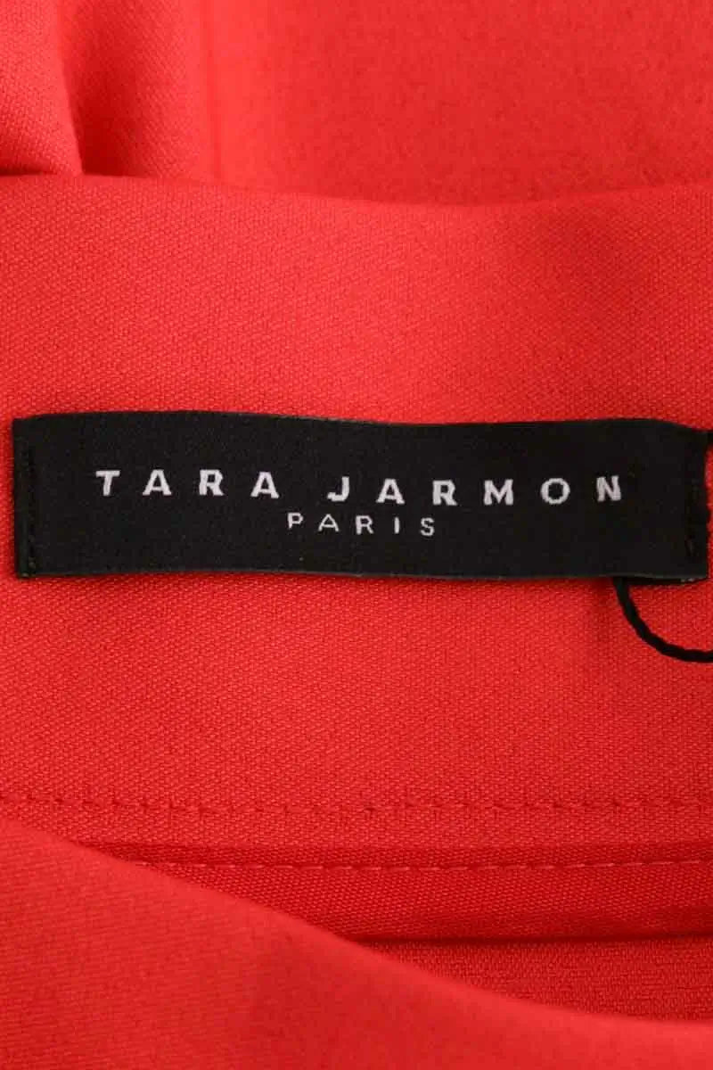 Jupe Tara Jarmon Rouge en Coton