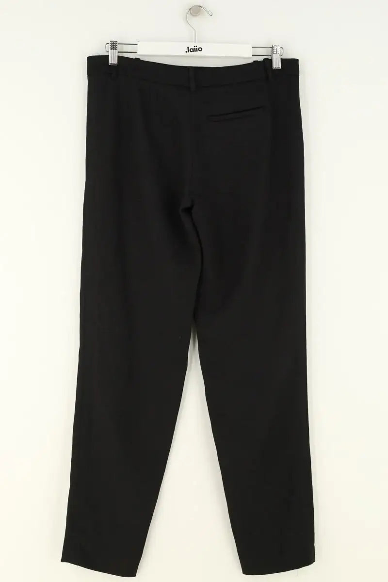 Pantalon droit Maje Noir en Synthétique