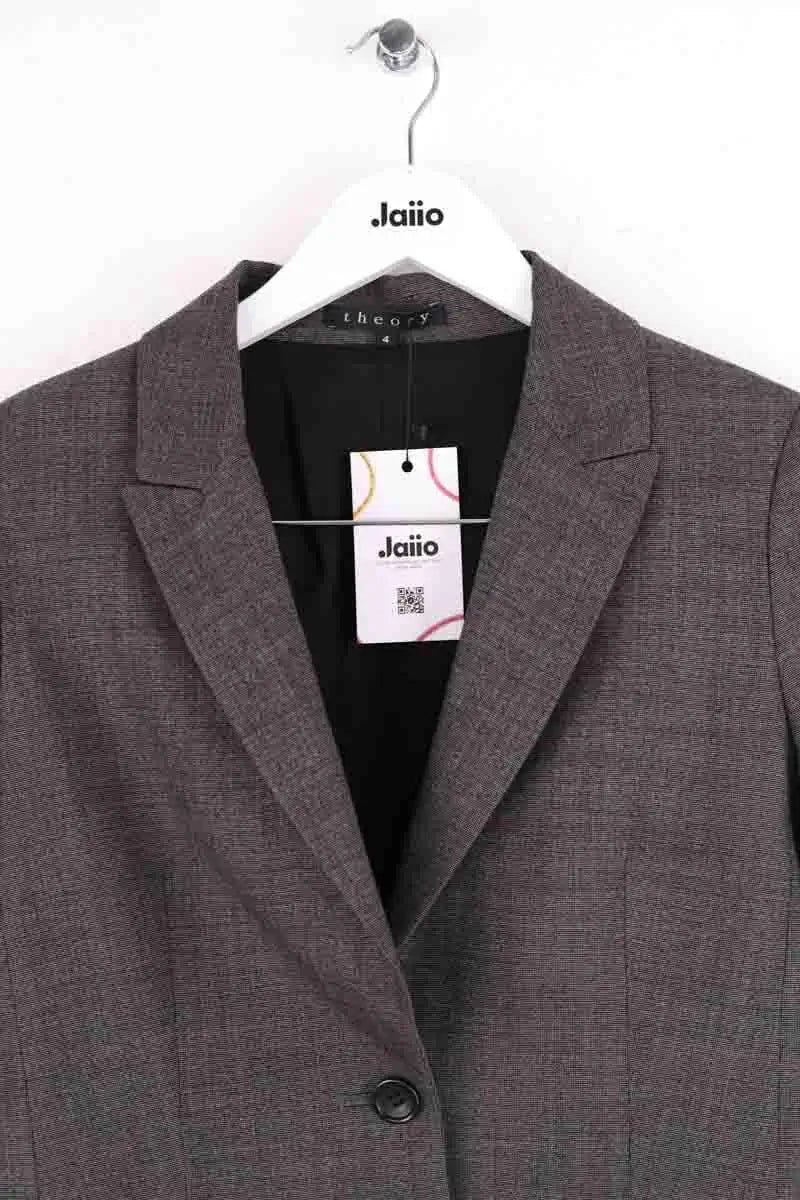 Veste Theory Anthracite en Laine