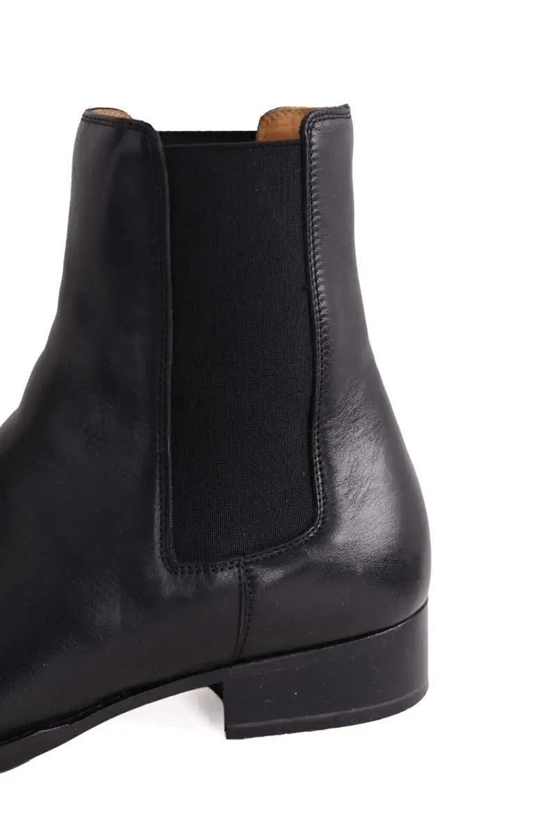 Boots Sandro Noir en Cuir