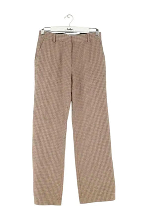 Pantalon droit Vanessa Bruno Beige en Coton, taille S - Seconde Main