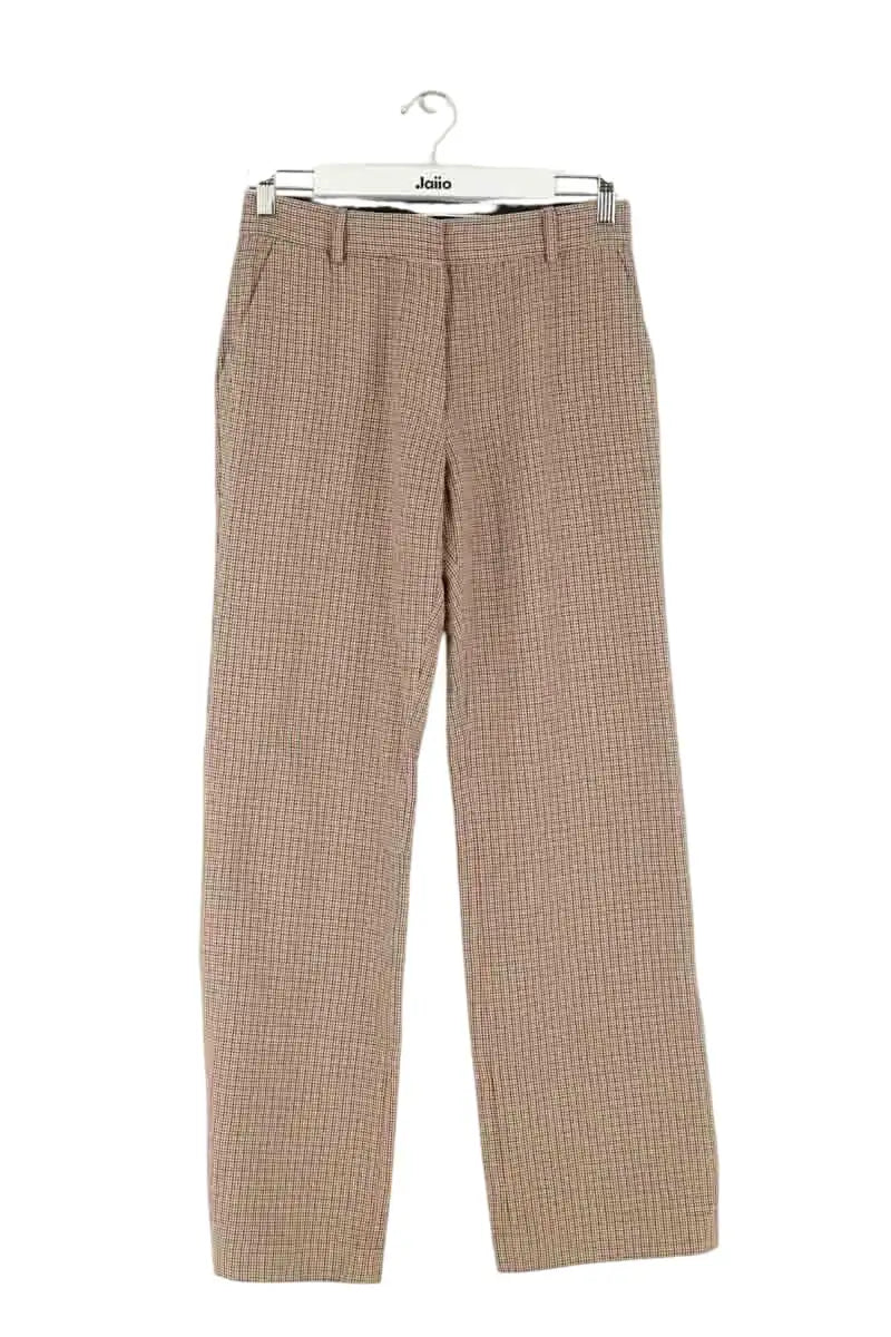Pantalon droit Vanessa Bruno Beige en Coton, taille S - Seconde Main