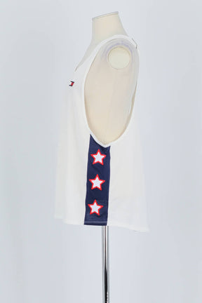 Top sans manche Tommy Hilfiger  Blanc