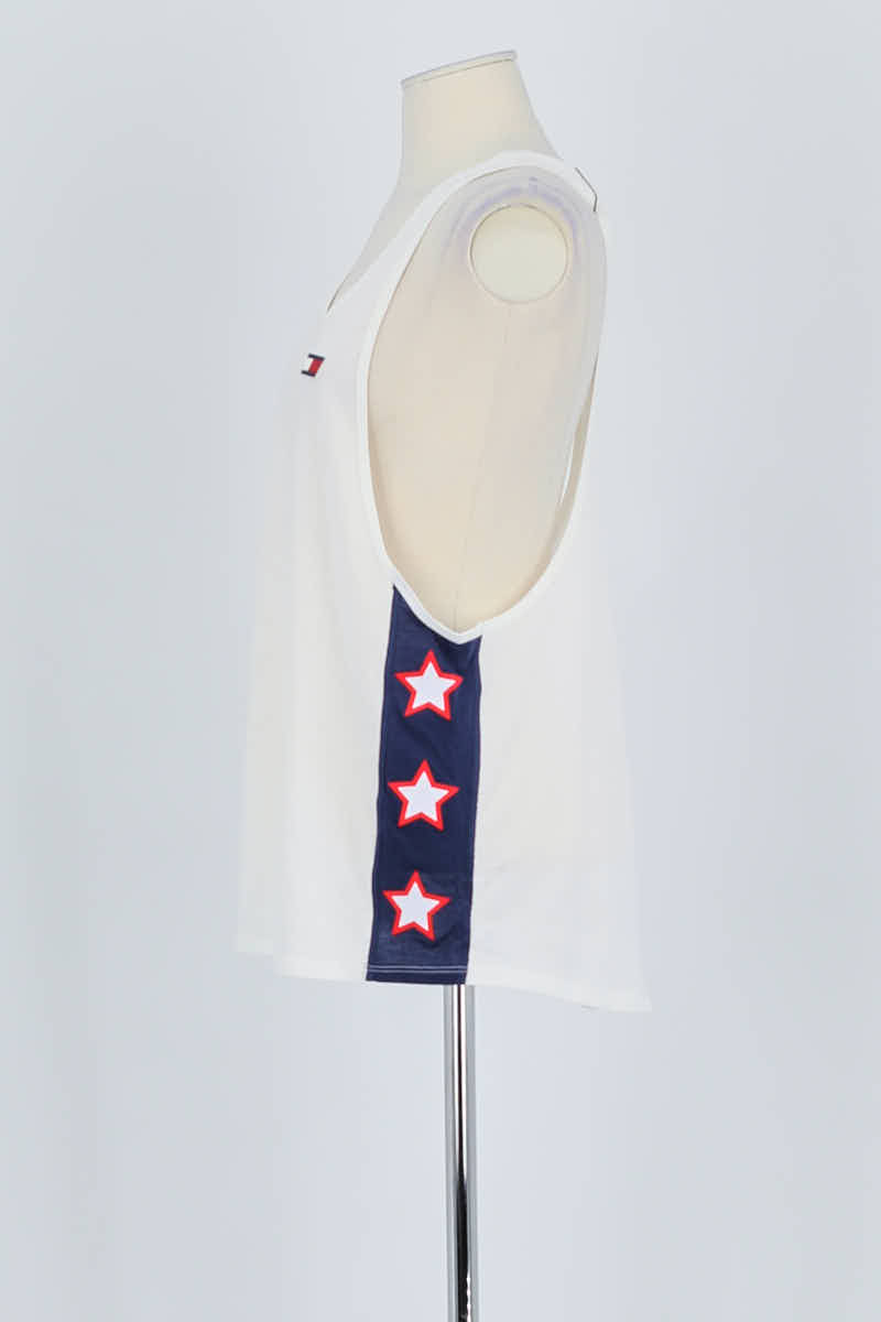 Top sans manche Tommy Hilfiger  Blanc