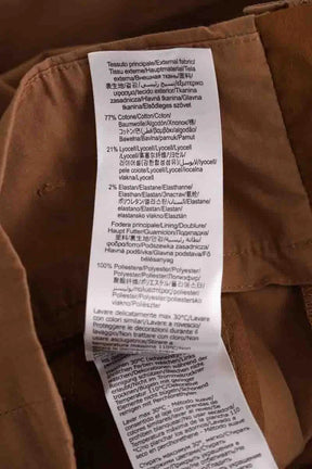 Pantalon Carot Liu Jo Camel en Coton