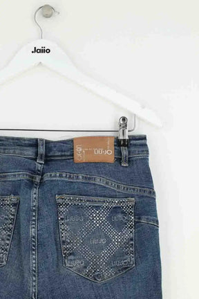 Jean slim Liu Jo Bleu en Coton