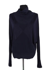 Blouse Pinko Marine en Synthétique, taille XS - Seconde Main
