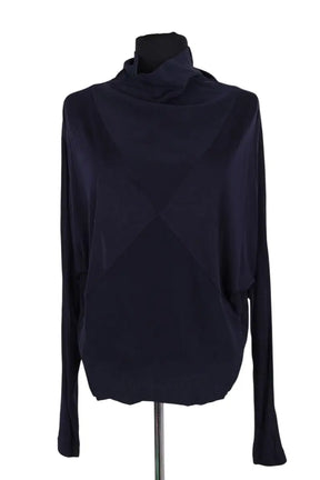 Blouse Pinko Marine en Synthétique, taille XS - Seconde Main
