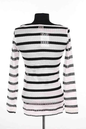Top Pinko Blanc en Viscose