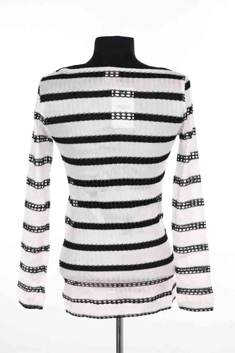 Top Pinko Blanc en Viscose