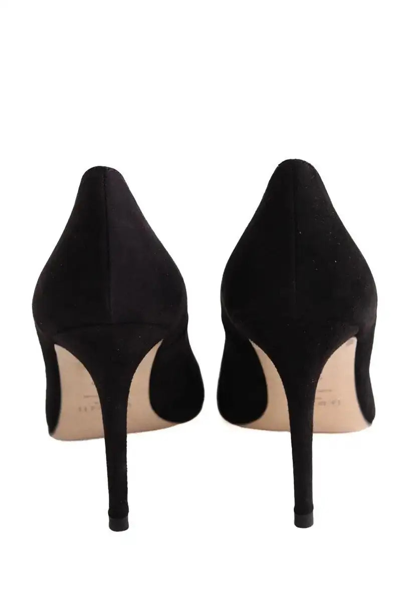 Talons LK Bennett Fern Noir en Daim
