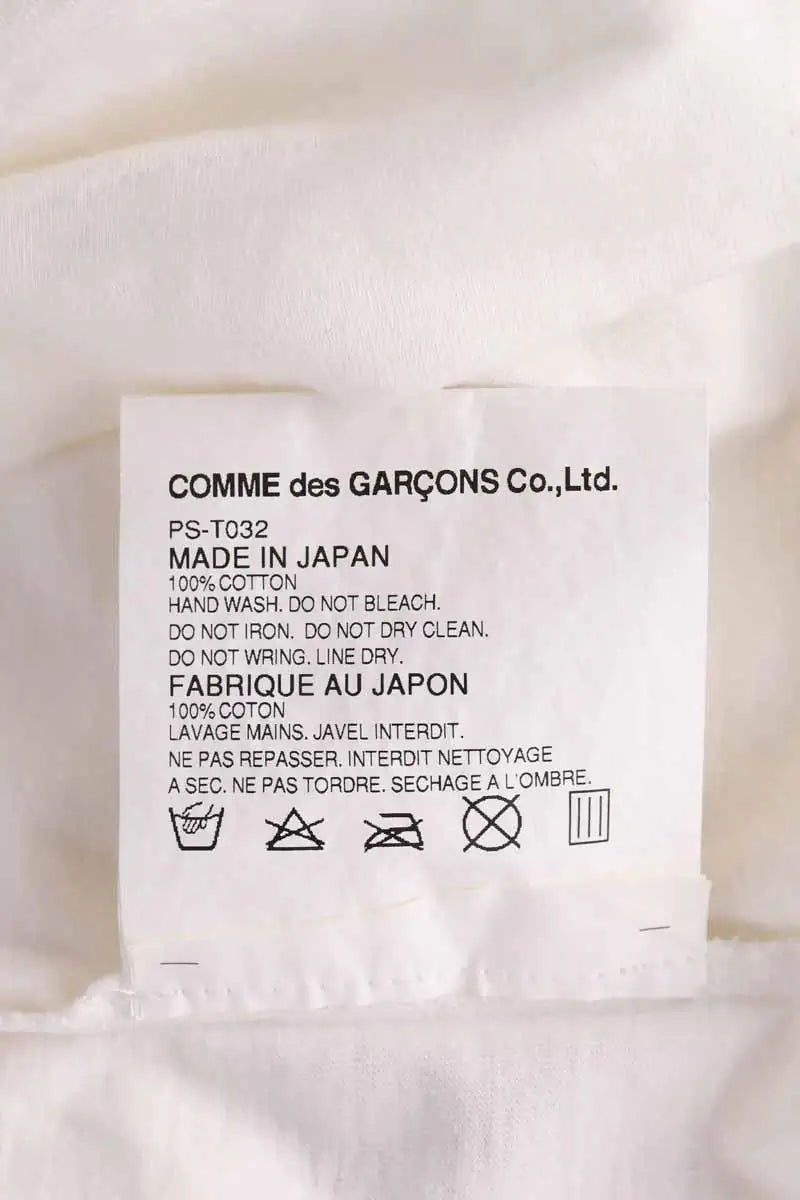 T-shirt Comme Des Garçons Beige en Coton