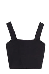 Top sans manche Maje Noir en Viscose, taille S - Seconde Main