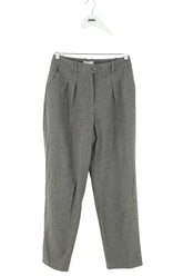 Pantalon Claudie Pierlot Gris en Laine, taille S - Seconde Main