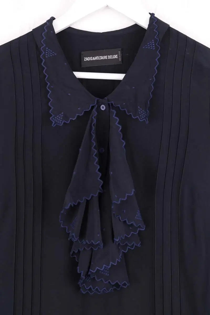 Robe Zadig & Voltaire Ruelle deluxe Bleu en Soie