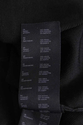 Top sans manche Maje Noir en Viscose