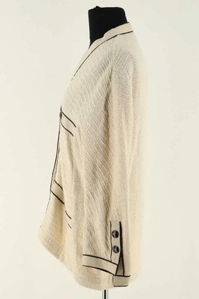 Cardigan Maje Ecru en Coton
