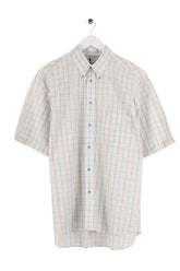 Chemise Balmain Vert en Coton, taille L - Seconde Main