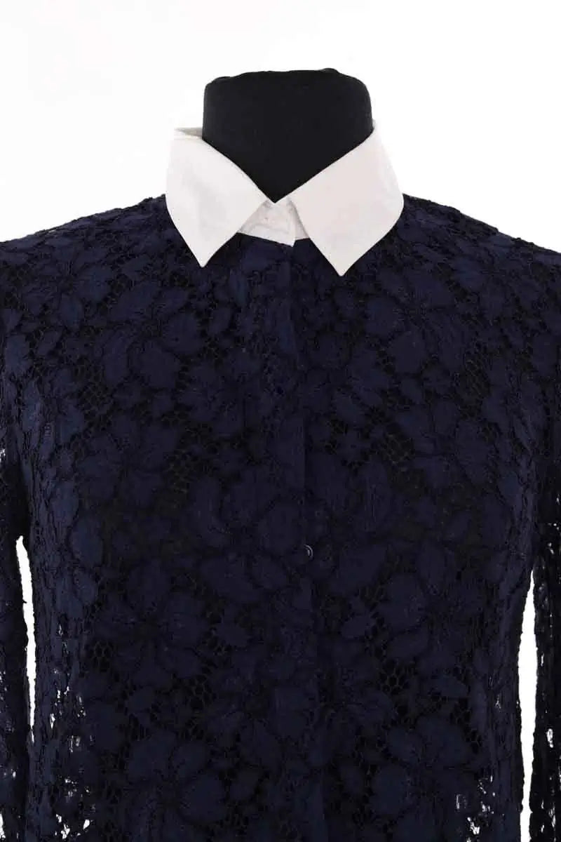 Chemise Sandro Marine en Synthétique