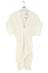 Robe Iro Blanc en Synthétique, taille S - Seconde Main