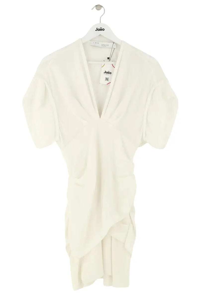 Robe Iro Blanc en Synthétique, taille S - Seconde Main